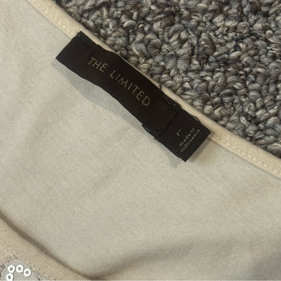 The Limited Cream Lace Sequin Blouse - Picture 6 of 7